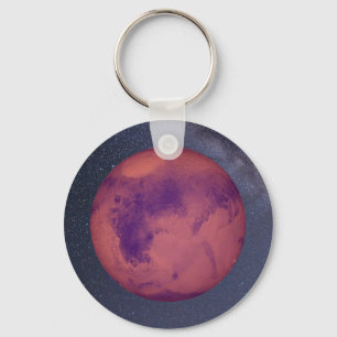 Planet Mars Key Ring
