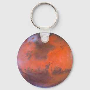 Planet Mars . Key Ring
