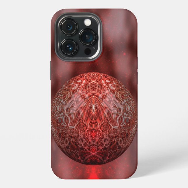 Planet Mars. Outside view iPhone Case (Back)