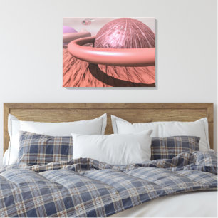 Planet Mars. Patrol. Canvas Print