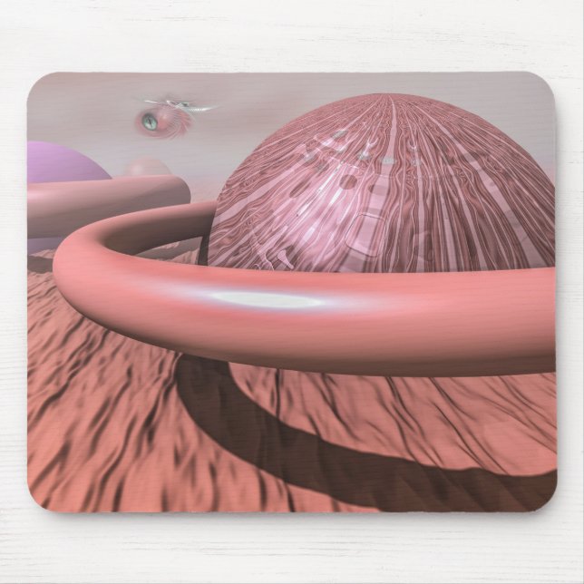 Planet Mars. Patrol Mouse Pad (Front)