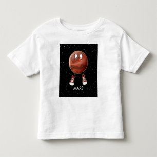 Planet Mars & Stars Toddler T-Shirt