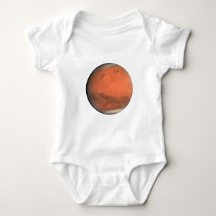 PLANET MARS true colour natural (solar system) ~~ Baby Bodysuit