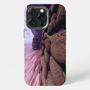 Planet Mars. Walls Surreal Futuristic Fractal Art iPhone 13 Pro Case