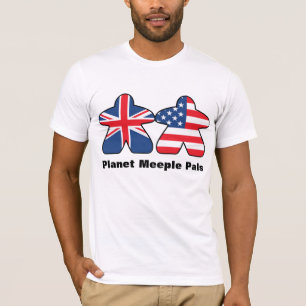 Planet Meeple Pals, UK & US Mens Shirt