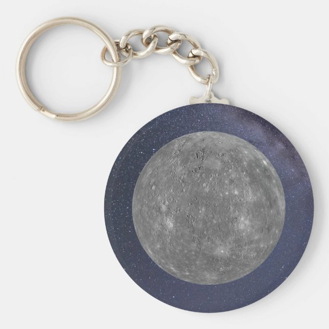 Planet Mercury Key Ring (Front)