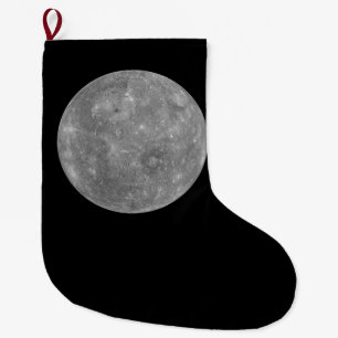 Planet Mercury Large Christmas Stocking
