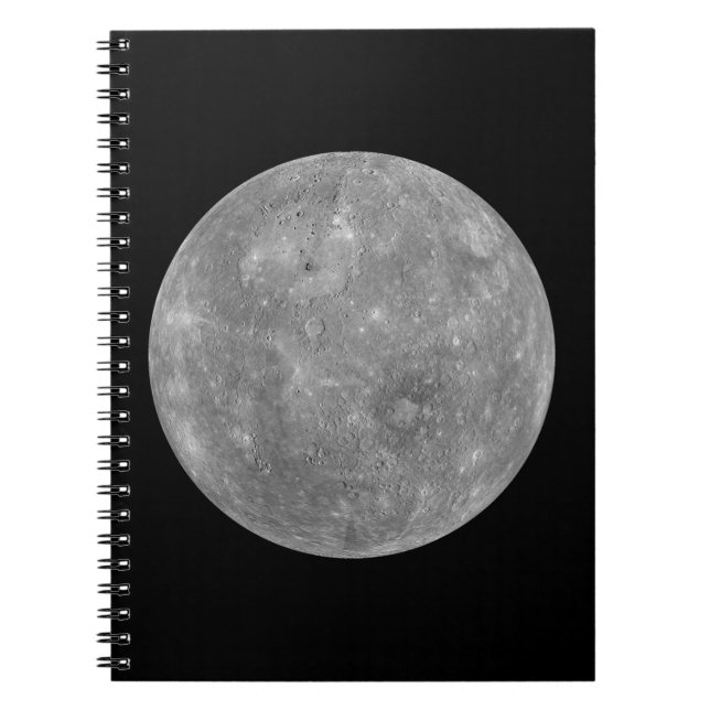Planet Mercury Notebook (Front)