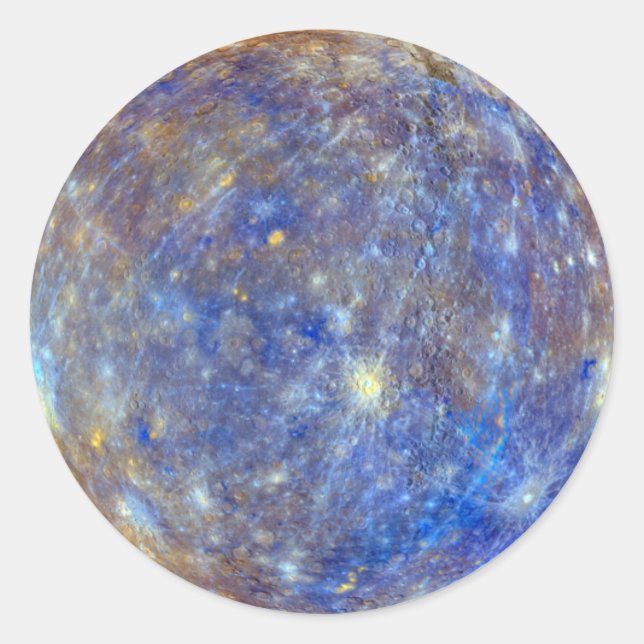 planet mercury stickers (Front)