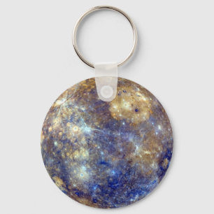 PLANET MERCURY v2 (solar system) ~ Key Ring