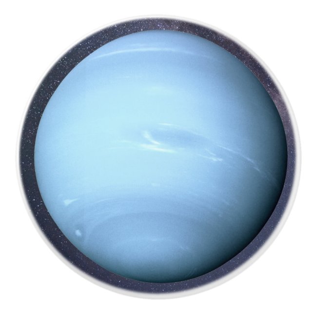 Planet Neptune Ceramic Knob (Front)