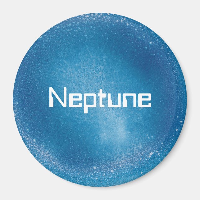 Planet Neptune Magnet (Front)