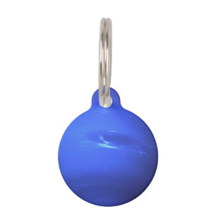 Planet Neptune Pet Tag