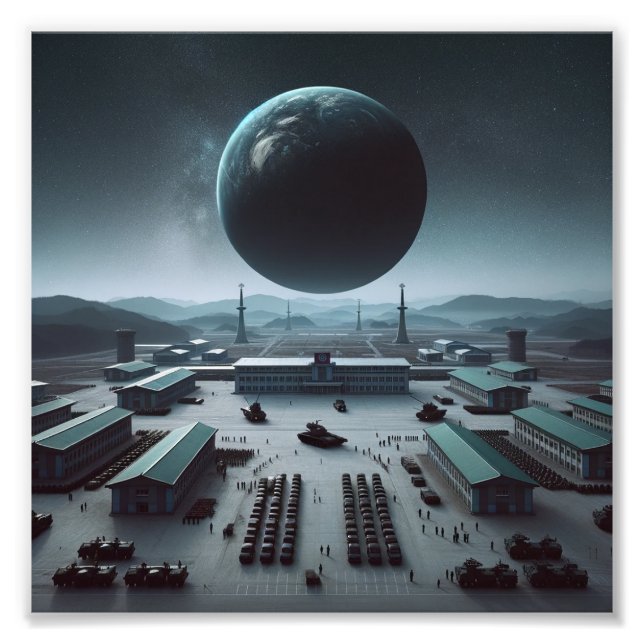 Planet North Korea Photo Print (Front)