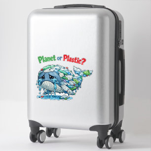 Planet or Plastic? Save the Ocean Whale.
