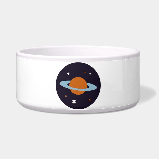 Planet orbit universe star galaxy (Front)