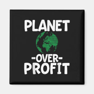 Planet Over Profit Magnet