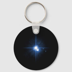 Planet Pluto moon Charon NASA Key Ring