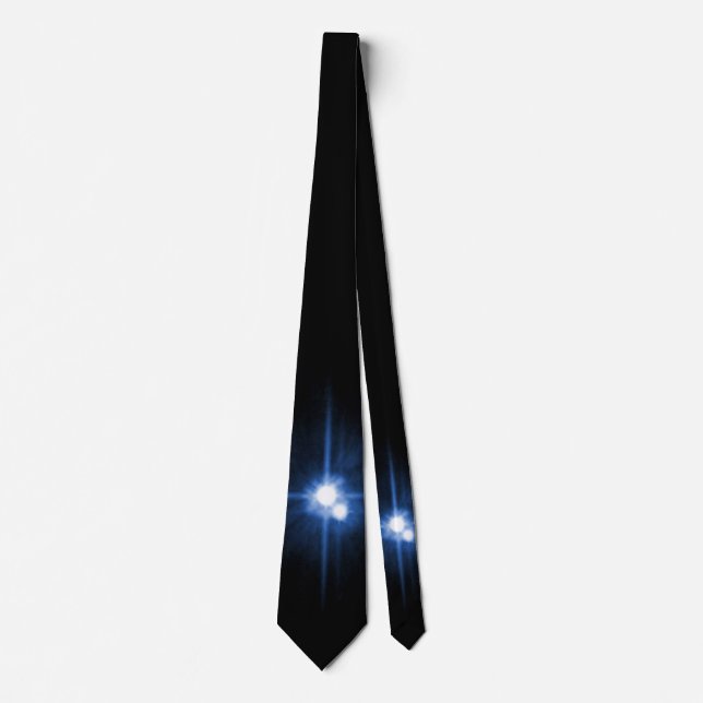 Planet Pluto moon Charon NASA space photo Tie (Front)