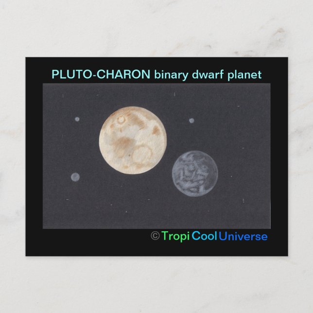 Planet PLUTO postcard (Front)