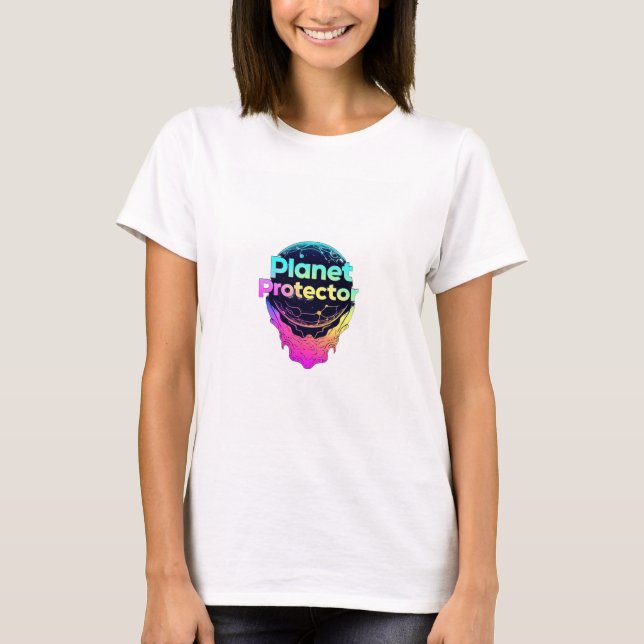 Planet Protector: Cosmic Guardian  T-Shirt (Front)
