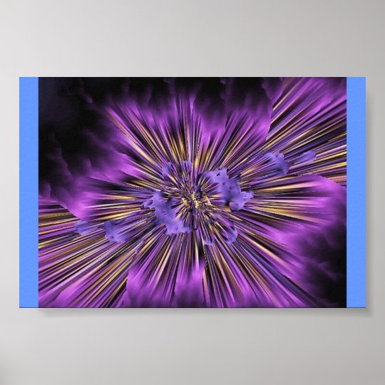 Planet Purple Super Nova Poster | Zazzle.com.au