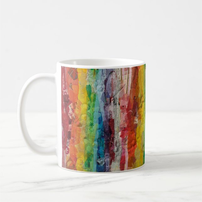 Planet: Rainbow Coffee Mug (Left)