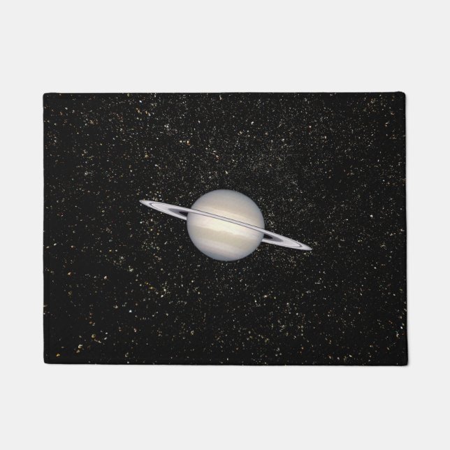Planet Saturn Doormat (Front)