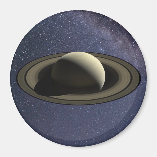 Planet Saturn Magnet (Front)