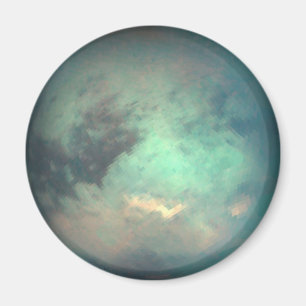 Planet Saturn’s Moon Titan Magnet