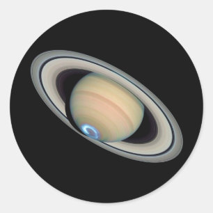 PLANET SATURN (solar system) ~ Classic Round Sticker
