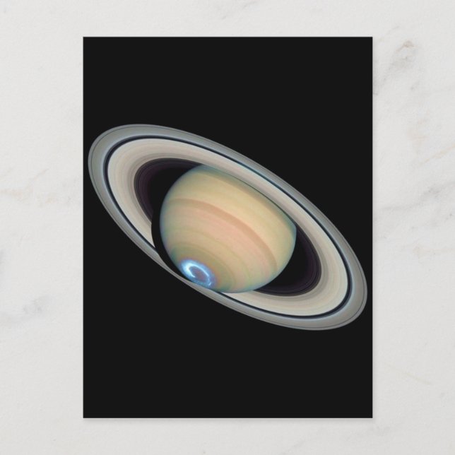 PLANET SATURN (solar system) ~ Postcard (Front)