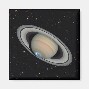 Planet Saturn Starry Sky Magnet