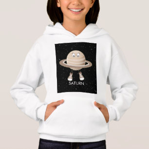 Planet Saturn & Stars T-Shir