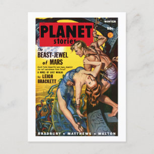 Planet Stories (Dec, 1948) Postcard