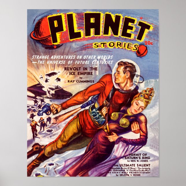 Planet Stories Fall 1940 Poster (Front)