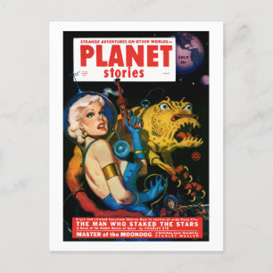 Planet Stories (Jul, 1952) Postcard