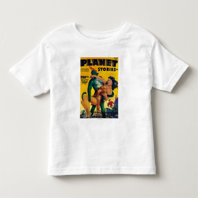 Planet Stories Magazine Cover 4 Toddler T-Shirt (Front)