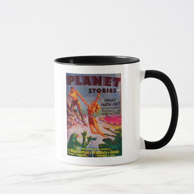 Planet Stories Magazine Cover 8 Mug (Right)