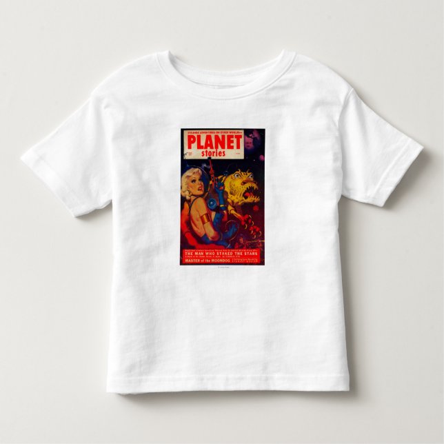 Planet Stories Magazine Cover Toddler T-Shirt (Front)