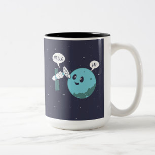 Planet Two-Tone Coffee Mug