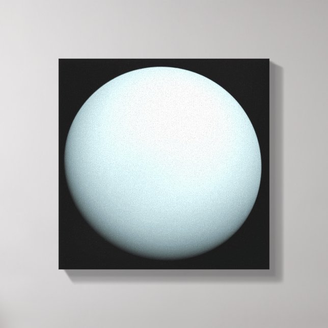 Planet Uranus Canvas Print (Front)