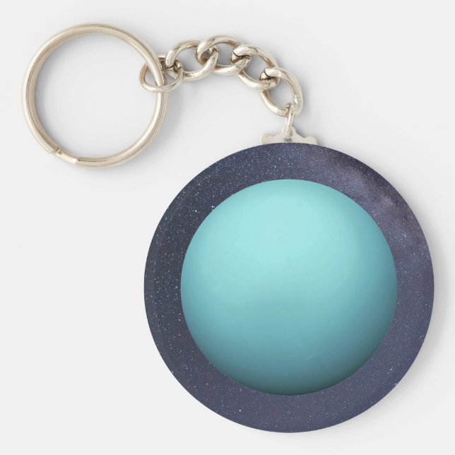 Planet Uranus Key Ring (Front)