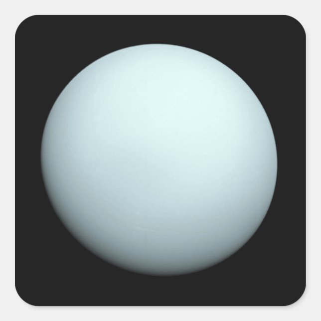 Planet Uranus Square Sticker (Front)