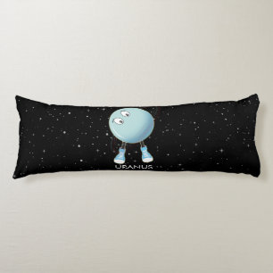 Planet Uranus & Stars  Body Cushion