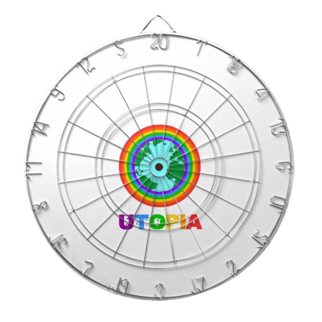 Planet Utopia Dartboard (Front)