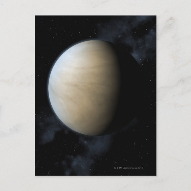 Planet Venus Postcard (Front)