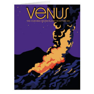 Planet Venus space art