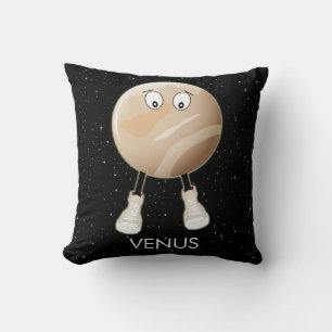 Planet Venus & Stars Cushion