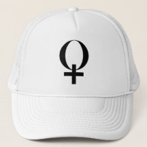 Planet Venus Symbol (black)
